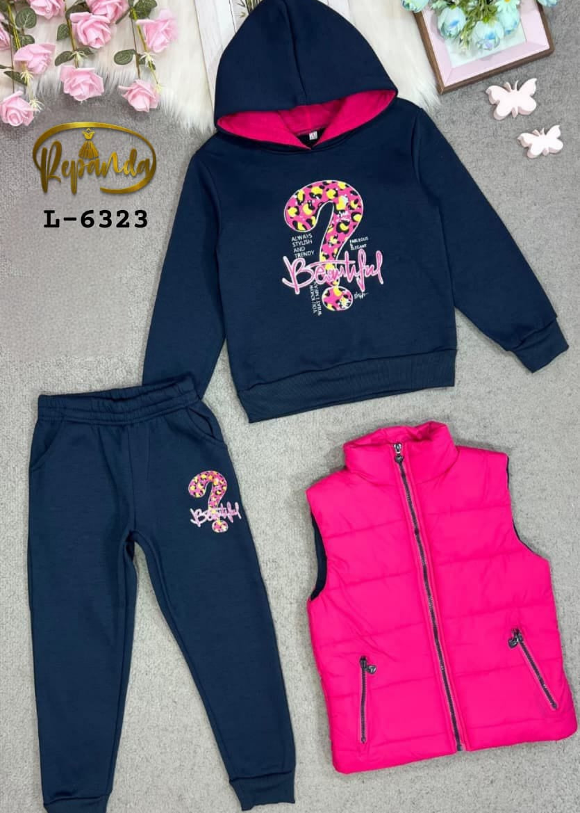 جيلي مكون من ثلاث قطع