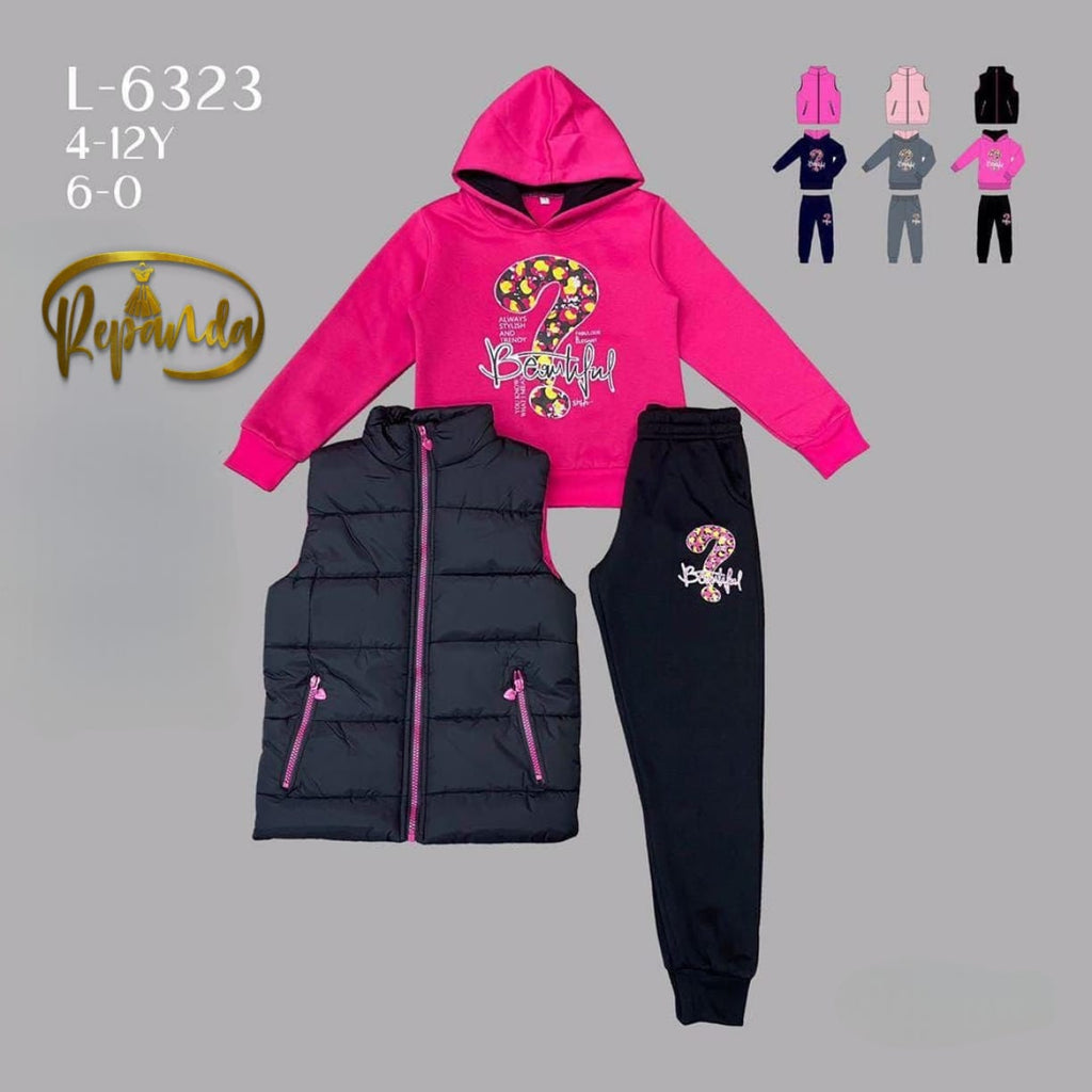 جيلي مكون من ثلاث قطع