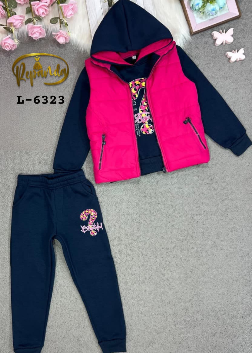 جيلي مكون من ثلاث قطع