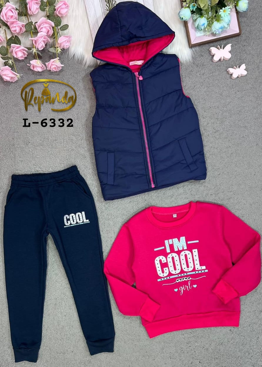 جيلي مكون من ثلاث قطع