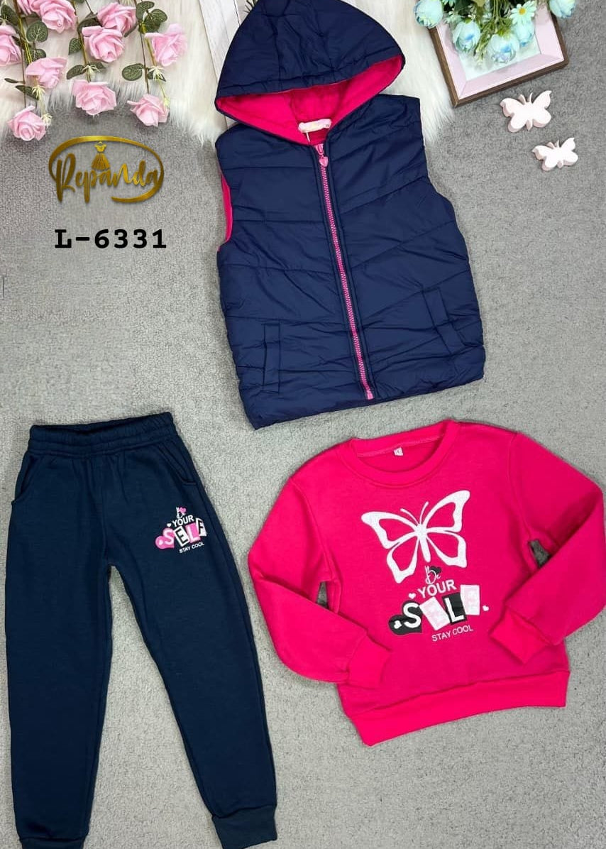 جيلي مكون من ثلاث قطع