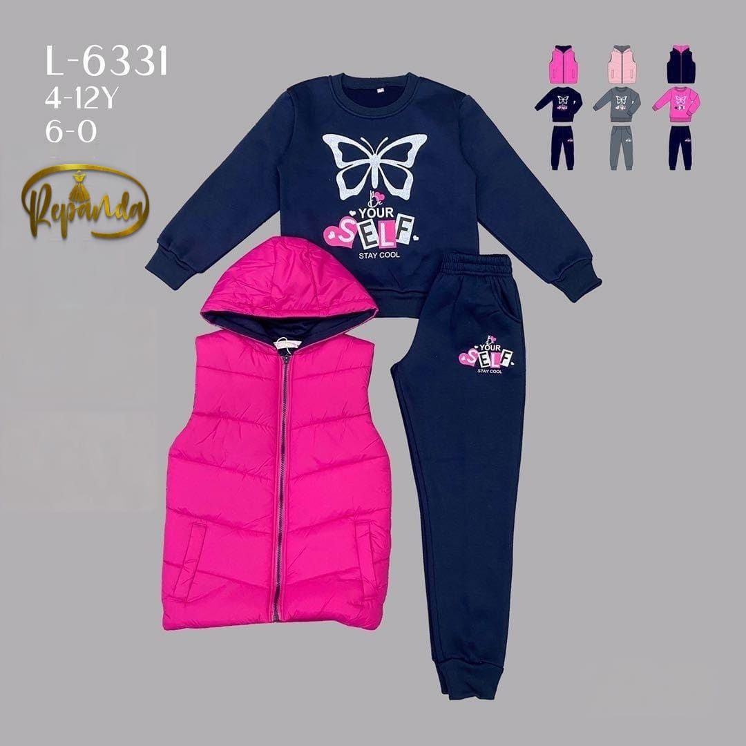 جيلي مكون من ثلاث قطع