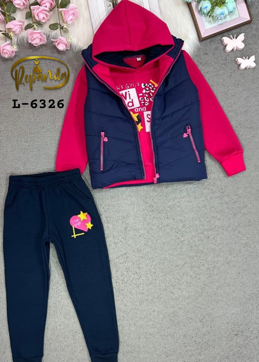 جيلي مكون من ثلاث قطع