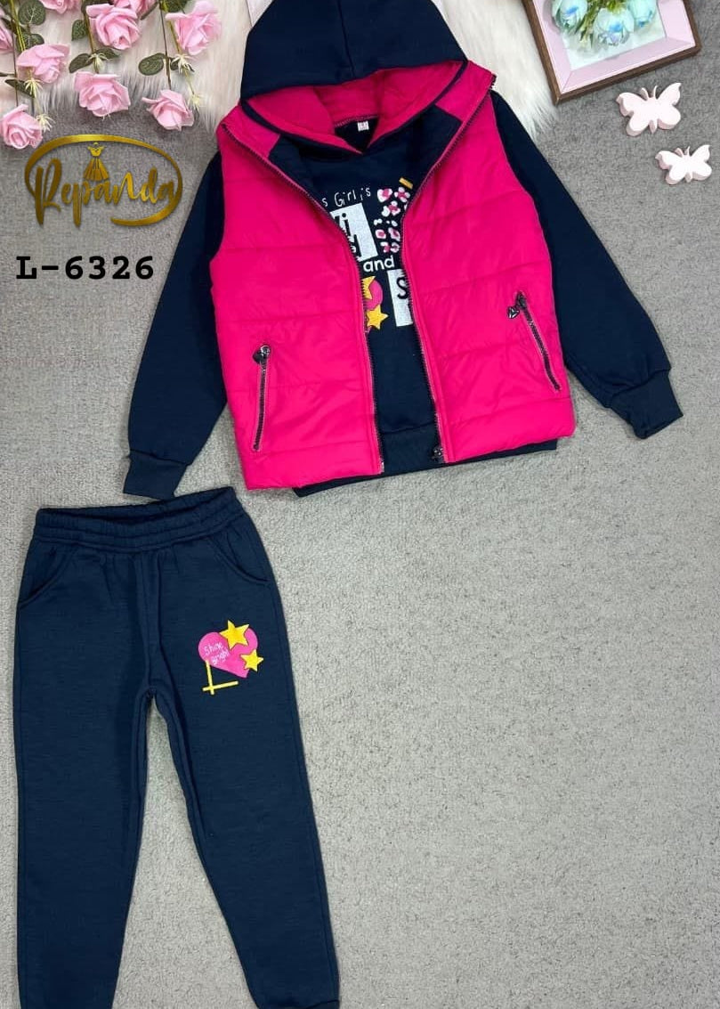 جيلي مكون من ثلاث قطع